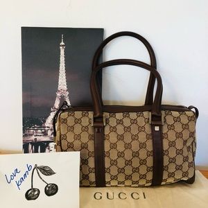 ❤Authentic Vintage Gucci Shoulder Bag in Monogram